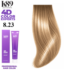 K89 4D Color Experts professzionális hajfesték 8.23