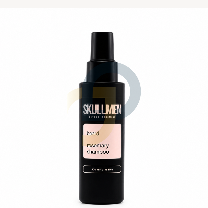 Skull men BEARD ROSEMARY Šampon na vousy a knír 100 ml Skull men BEARD ROSEMARY Šampon na vousy a knír 100 ml
