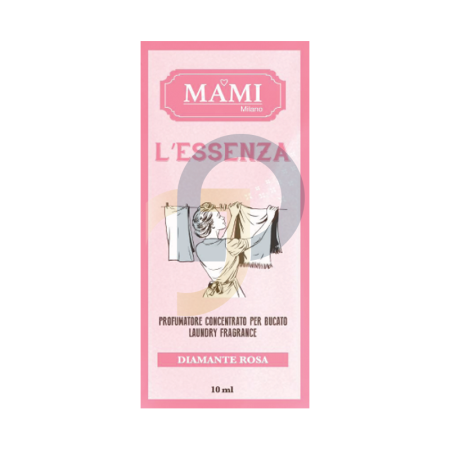 MAMI Milano parfém do prania Diamante Rosa - Ružový Diamant - Objem: 10 ml