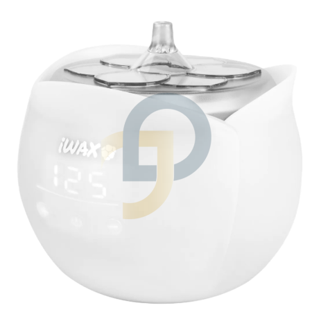 iWAX Ohrievač depilačného vosku Flower biely