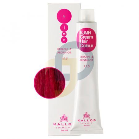 Kallos KJMN krémová farba na vlasy č. 0.65 ružová (Pink)