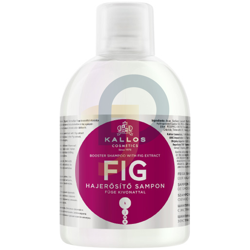 Kallos KJMN FIG hajsampon füge kivonattal 1000 ml