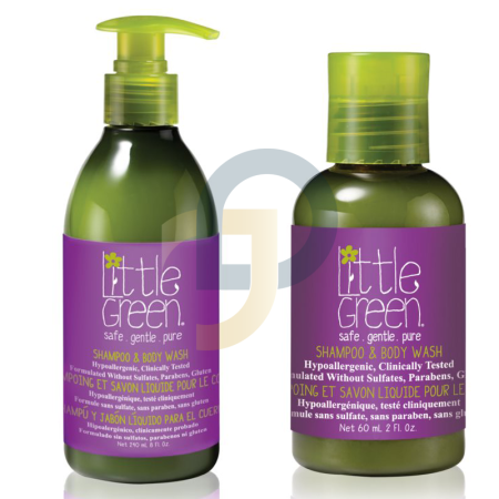 Little Green KIDS Šampón a sprchový gél v jednom - Objem: 240 ml