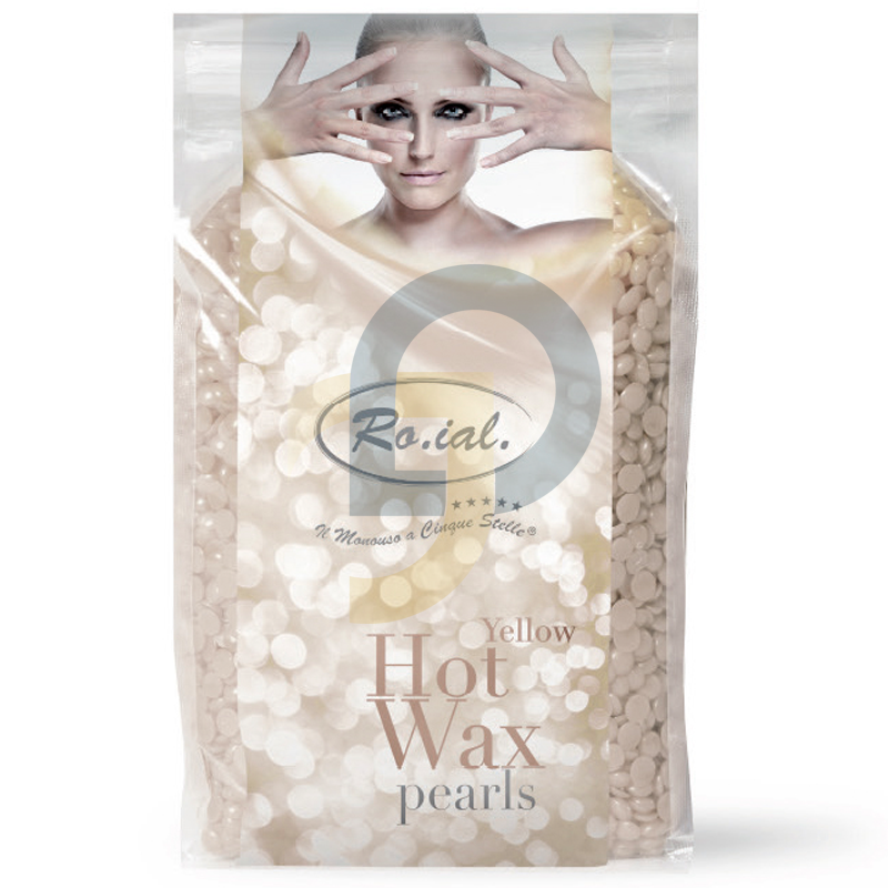 Ro.ial Hot Wax szőrtelenítő viasz WHITE Brilliance 800 g