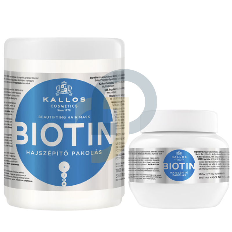 Kallos KJMN BIOTIN maska na vlasy