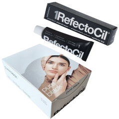 RefectoCil farba na obočie Čierna č. 1 12 ks / 1 bal.