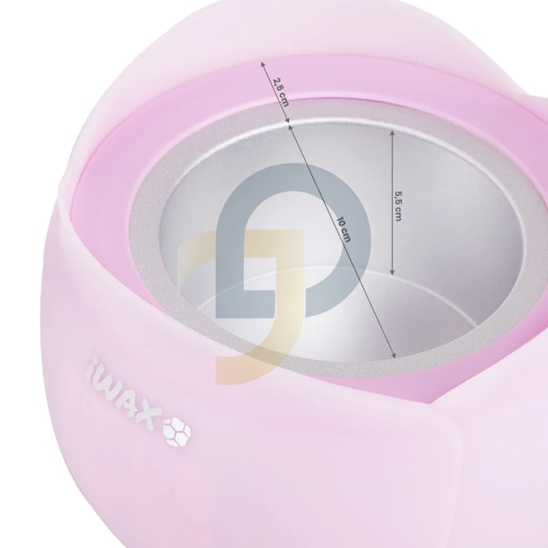 iWAX Ohrievač depilačného vosku Flower ružový