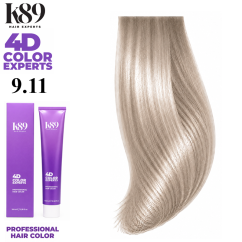 K89 4D Color Experts profesionálna farba na vlasy 9.11