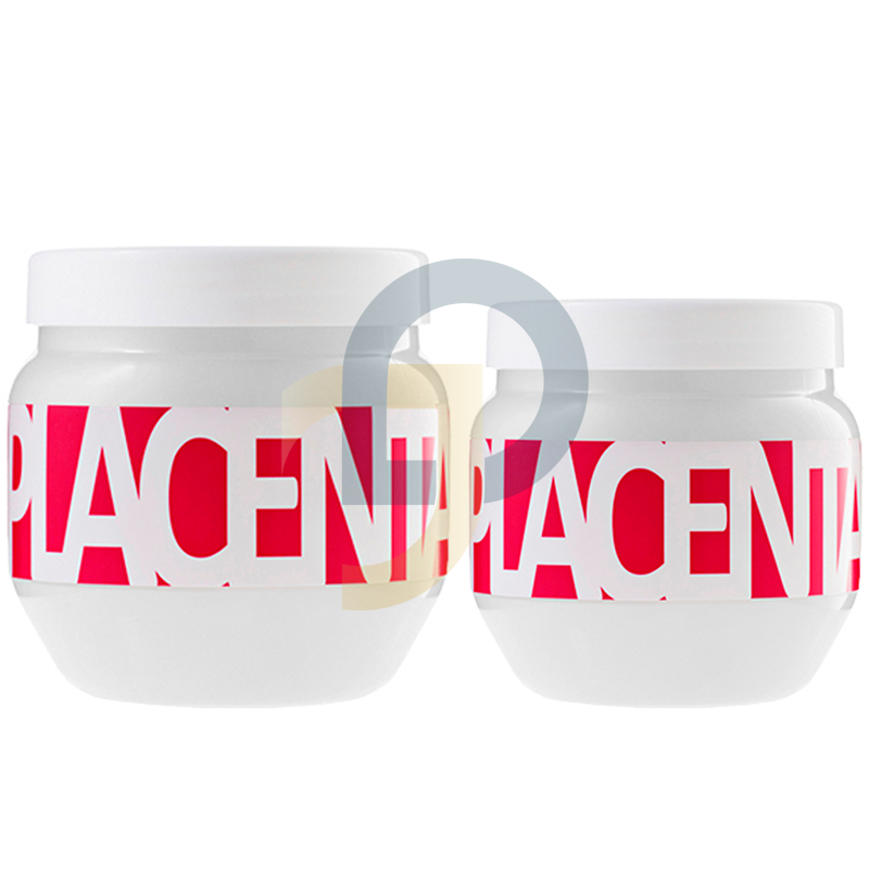 Kallos PLACENTA maska pre suché a poškodené vlasy