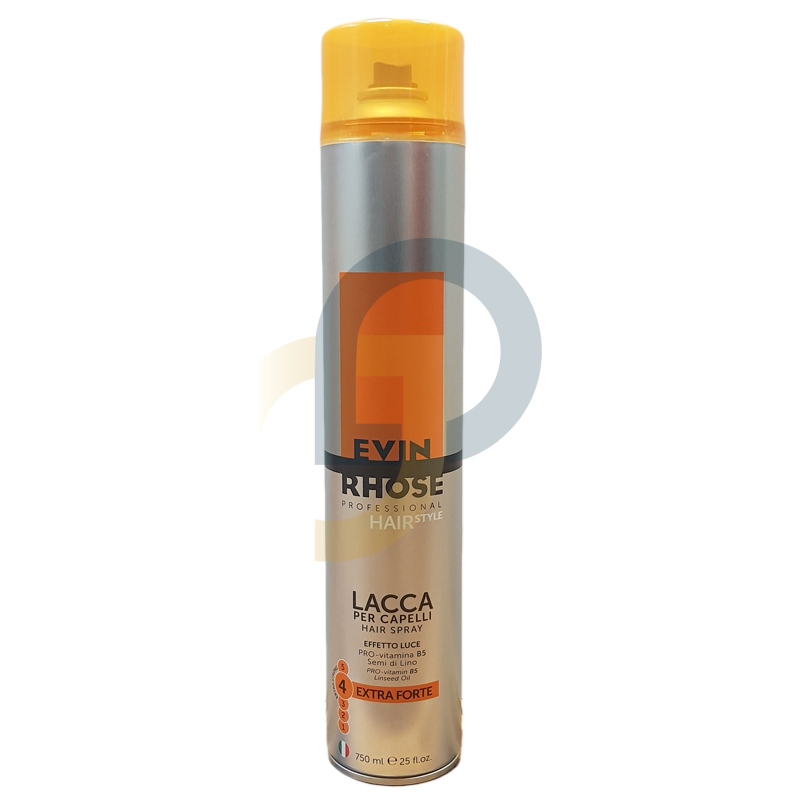 EVIN RHOSE Extra Strong Hold lak na vlasy 750 ml