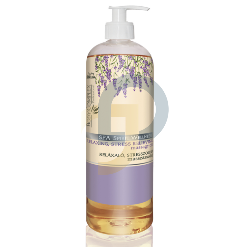 Lady STELLA Relaxačný masážny olej Levanduľa - Objem: 1000 ml
